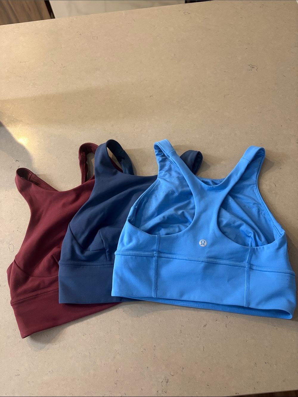 lululemon athletica wondertrain Racerback Sports Bra - size 6